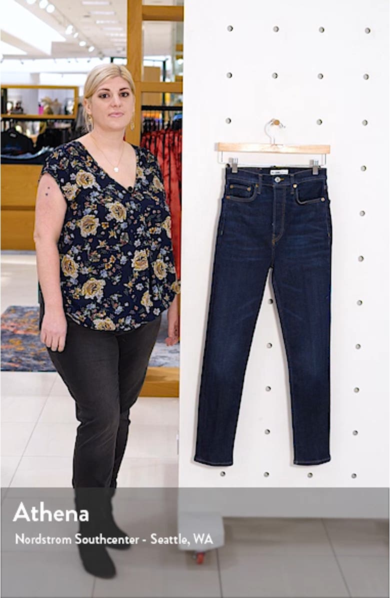 Originals Power Stretch High Waist Ankle Skinny Jeans, sales video thumbnail