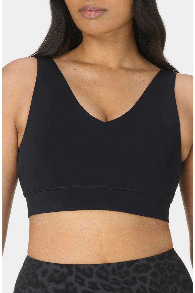 Ultimate Yoga Sports Bra, Main, color, BLACK