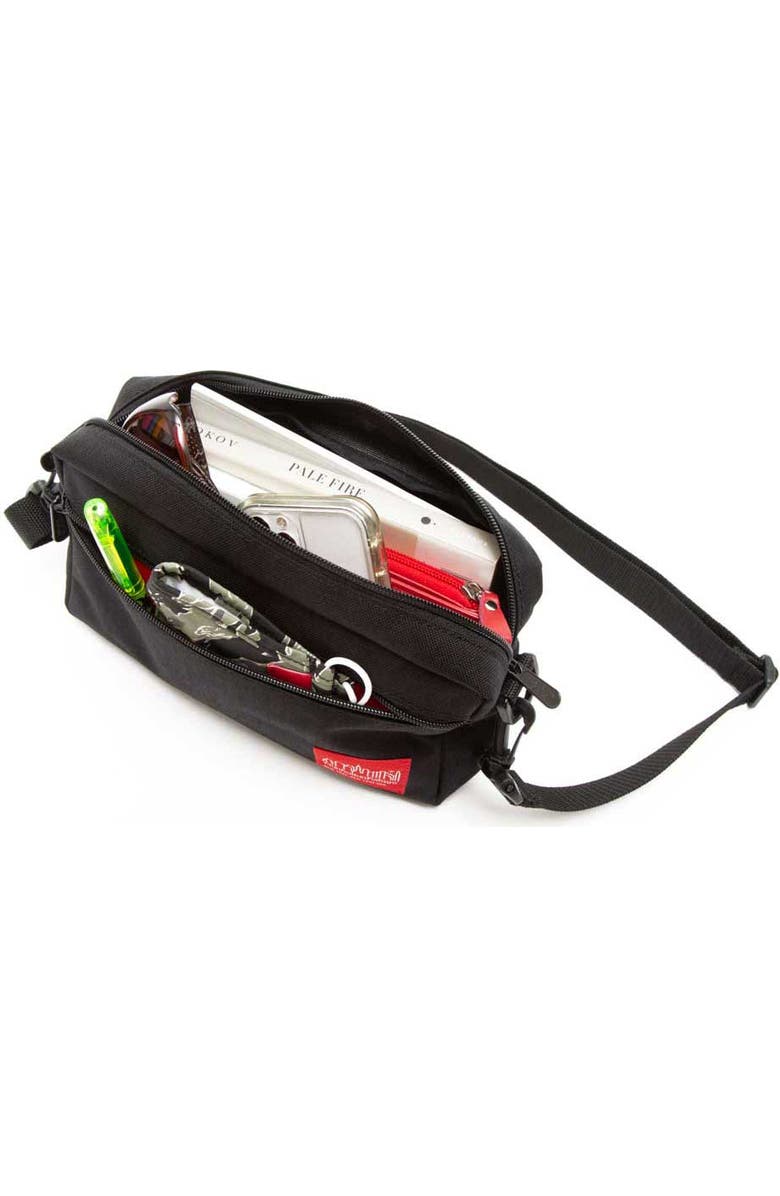 Manhattan Portage Jogger Crossbody Bag, Alternate, color, Black