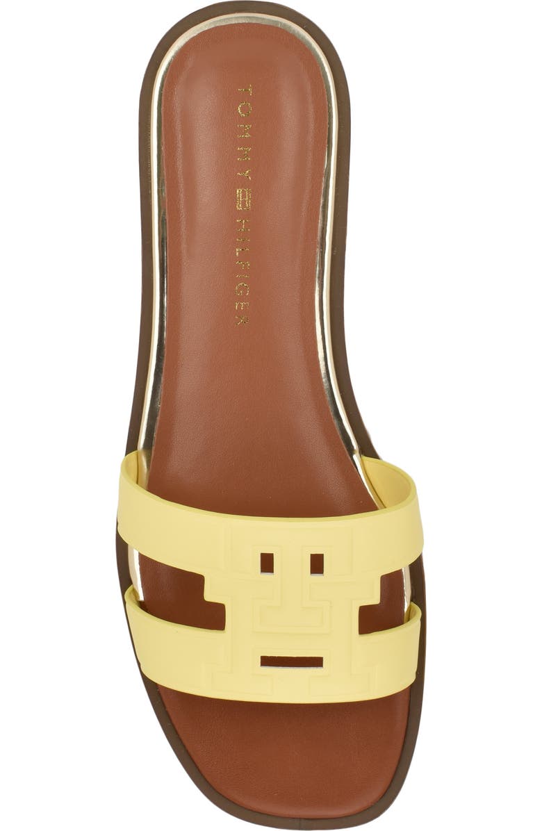 Tommy Hilfiger Terenz Slide Sandal, Alternate, color, Yellow