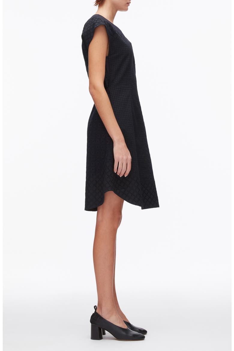 Patchwork Broderie Anglaise Dress, Alternate, color, MIDNIGHT