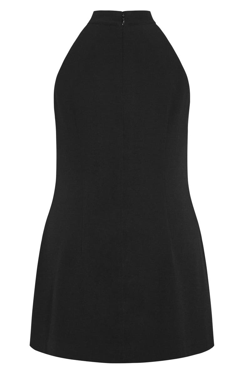 City Chic Karter Bow Sheath Dress, Alternate, color,