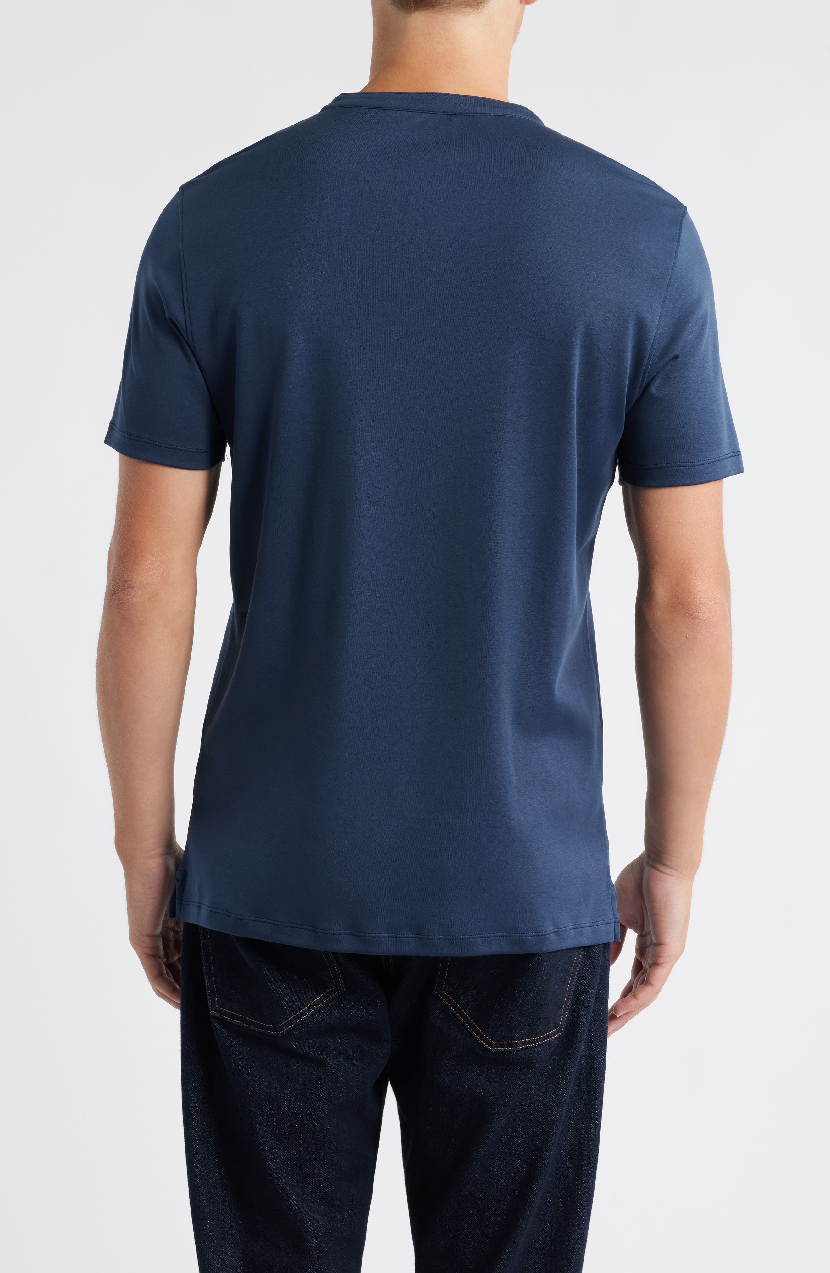 Georgia Solid Henley Shirt - image 4