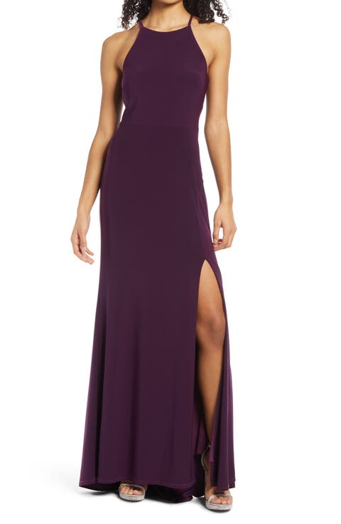Halter Neck Gown