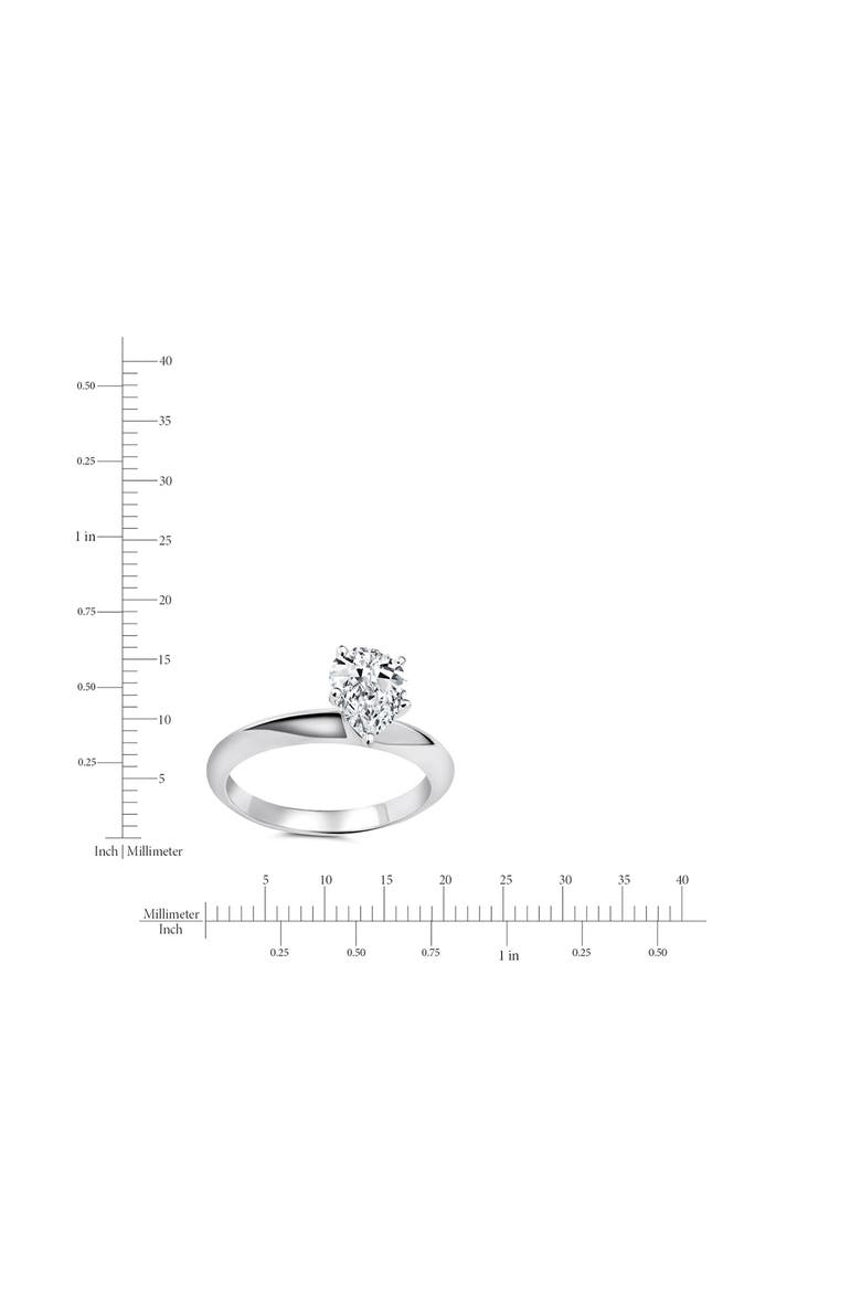 Cubic Zirconia Ring, Alternate, color, PURE PLATINUM/ CLEAR STONE