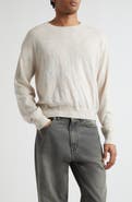 OUR LEGACY Sonar Distressed Argyle Plaid Wool Sweater