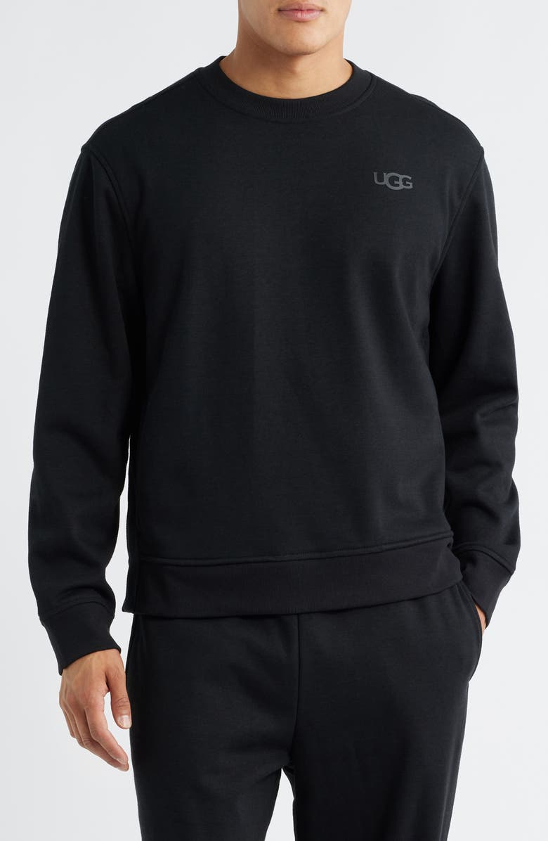 UGG<sup>®</sup> Nyles Relaxed Sweatshirt, Main, color, Black