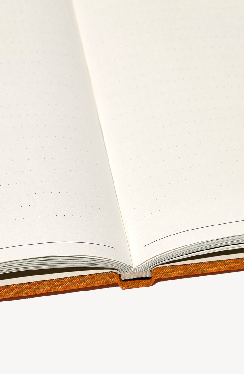 Therapy Notebooks The Build-a-Habit Guide Notebook, Alternate, color, Orange