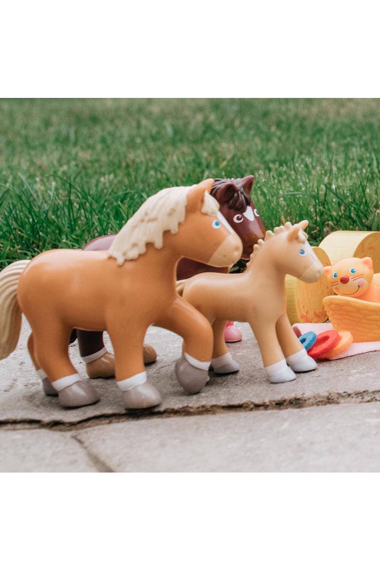 Little Friends Foal Lissi - 3.75" Farm Animal Toy Horse Figure, Alternate, color, Multi