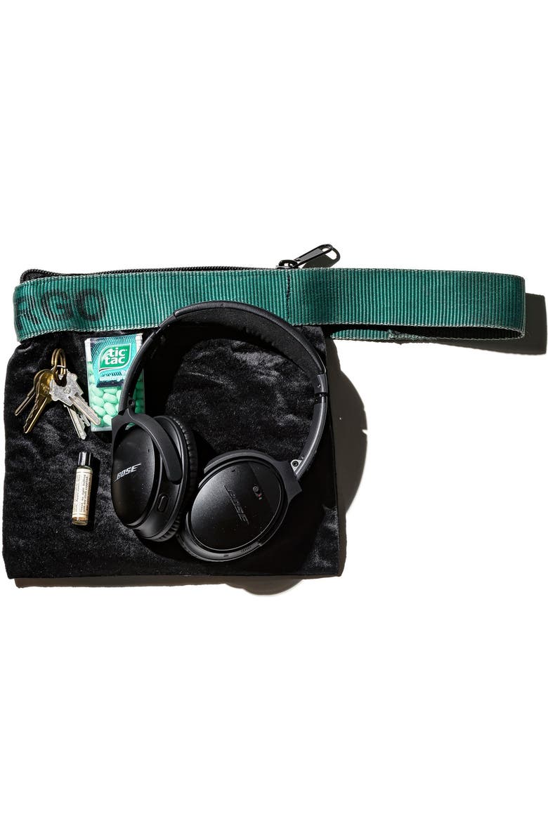 PUEBCO Vintage Sling Belt Pouch, Alternate, color, Black X Green