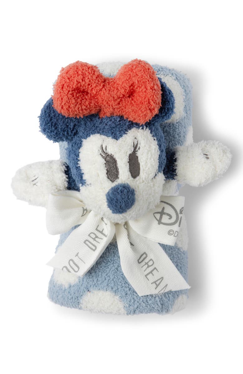 Barefoot Dreams<sup
®</sup
 CozyChic<sup
®</sup
 Disney<sup
®</sup
 Minnie Mouse Lovery Soother Blanket, Alternate, color, Cream Multi