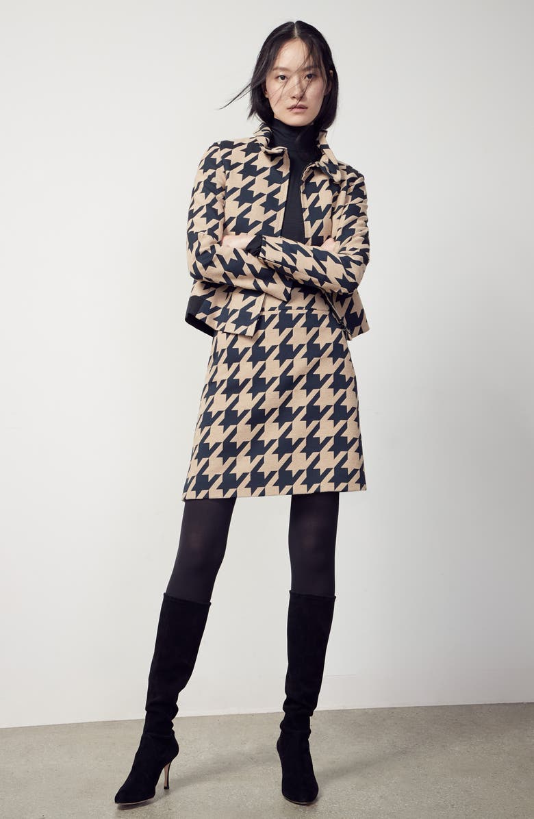 Akris punto Stretch Modal Turtleneck, Alternate, color, Black