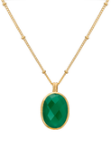 Murkani Green Onyx Pendant Necklace
