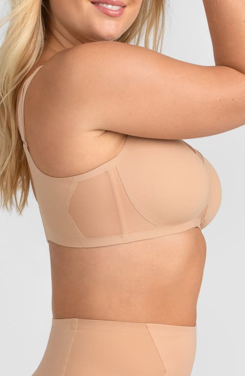 Honeylove Liftwear Crossover Bra In Sand