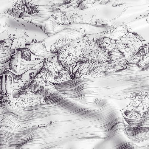 Togas Goranna Duvet Cover In White