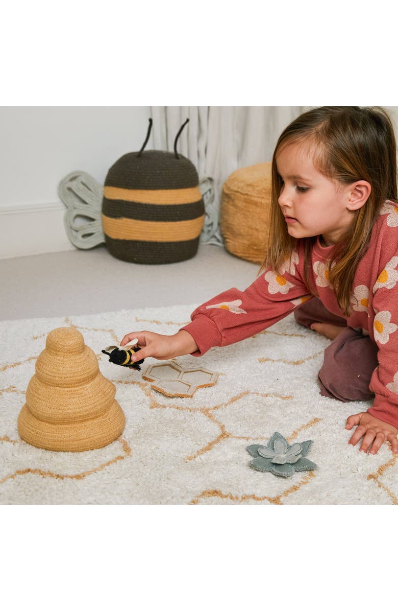 Lorena Canals Play Rug Pollination, Alternate, color, Ivory