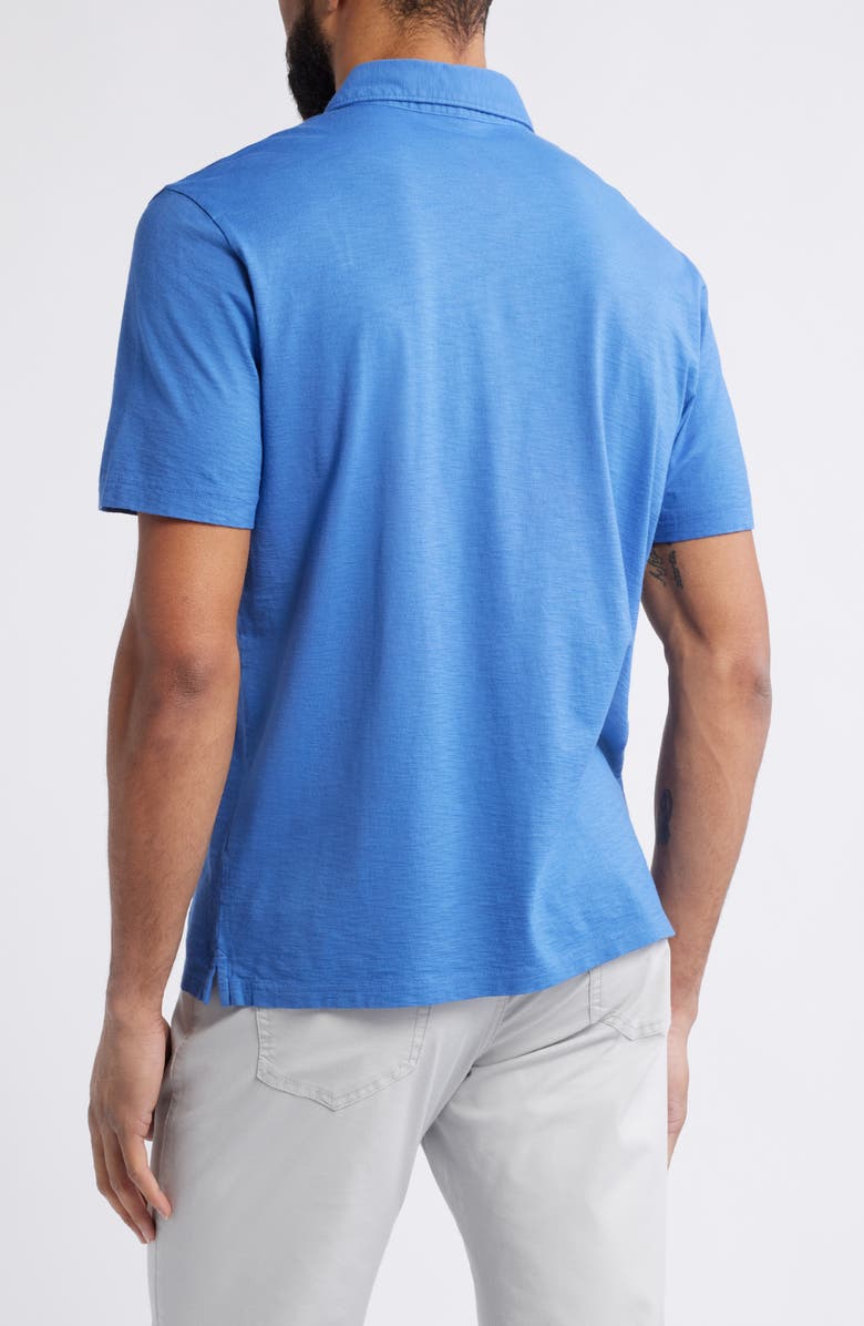 Peter Millar Crown Crafted Journey Pima Cotton Polo, Alternate, color, Ocean Blue