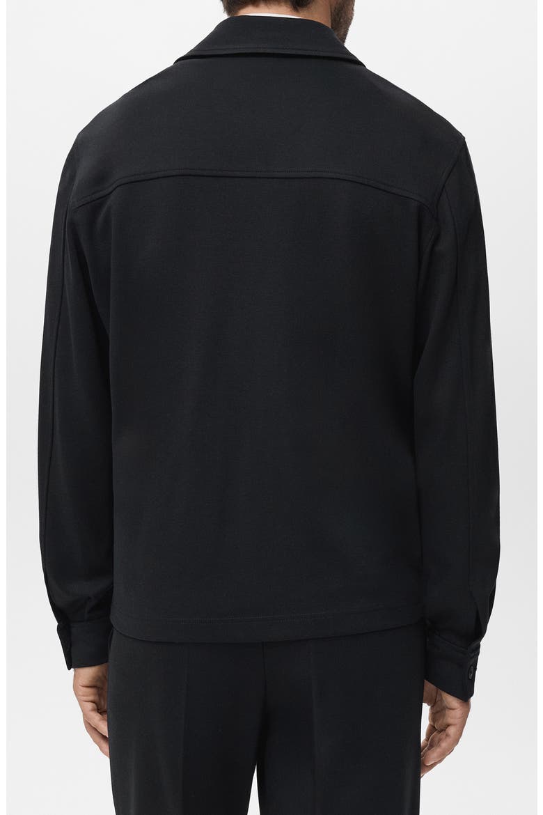 Zip-Up Sweatshirt, Alternate, color, BLACK