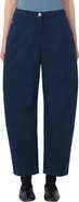 MM by Max Mara Etere Stretch Cotton Straight Leg Pants