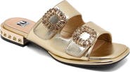 NINETY UNION Resort Rhinestone Slide Sandal