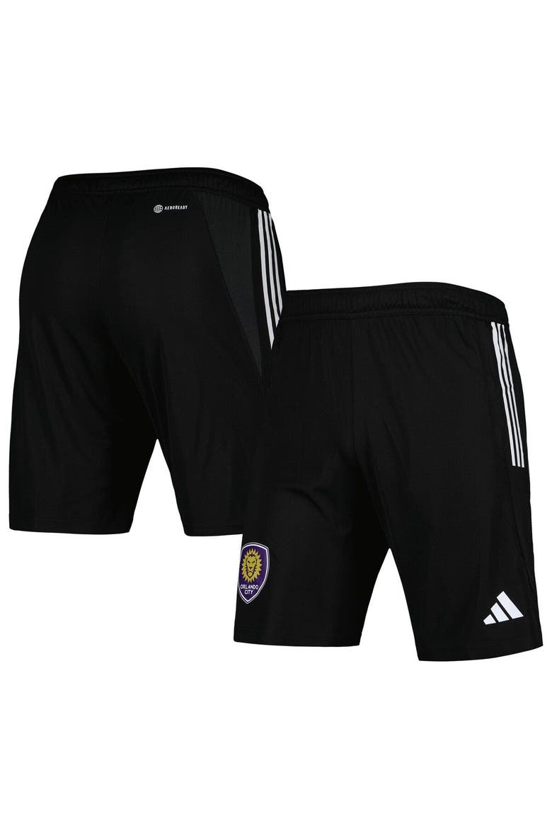 Men's adidas Black Orlando City SC 2023 On-Field AEROREADY Training Shorts, Main, color, Black