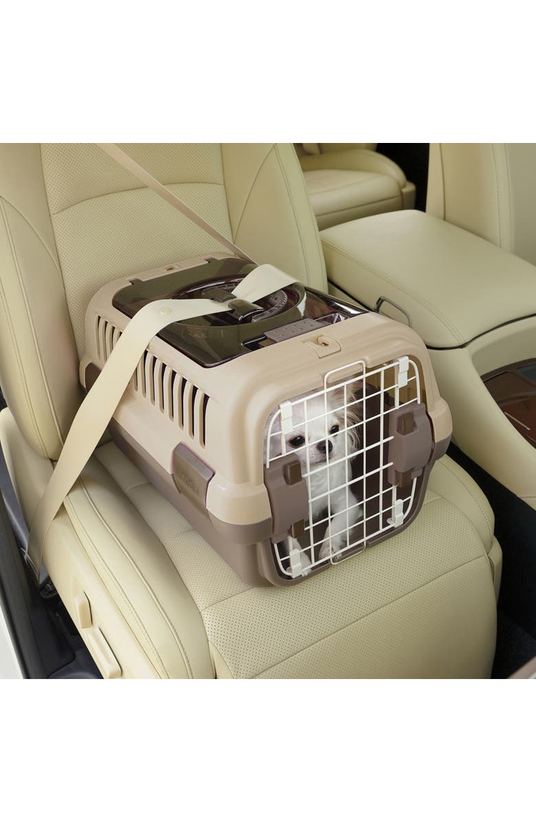 Richell Double Door Carrier, Small for Dogs and Cats, Alternate, color, Multicolored