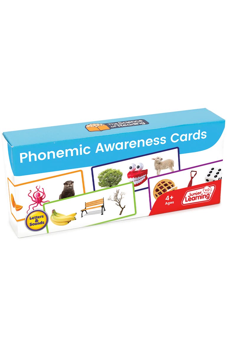 Phonemic Awareness Flashcards, Main, color, Multicolored