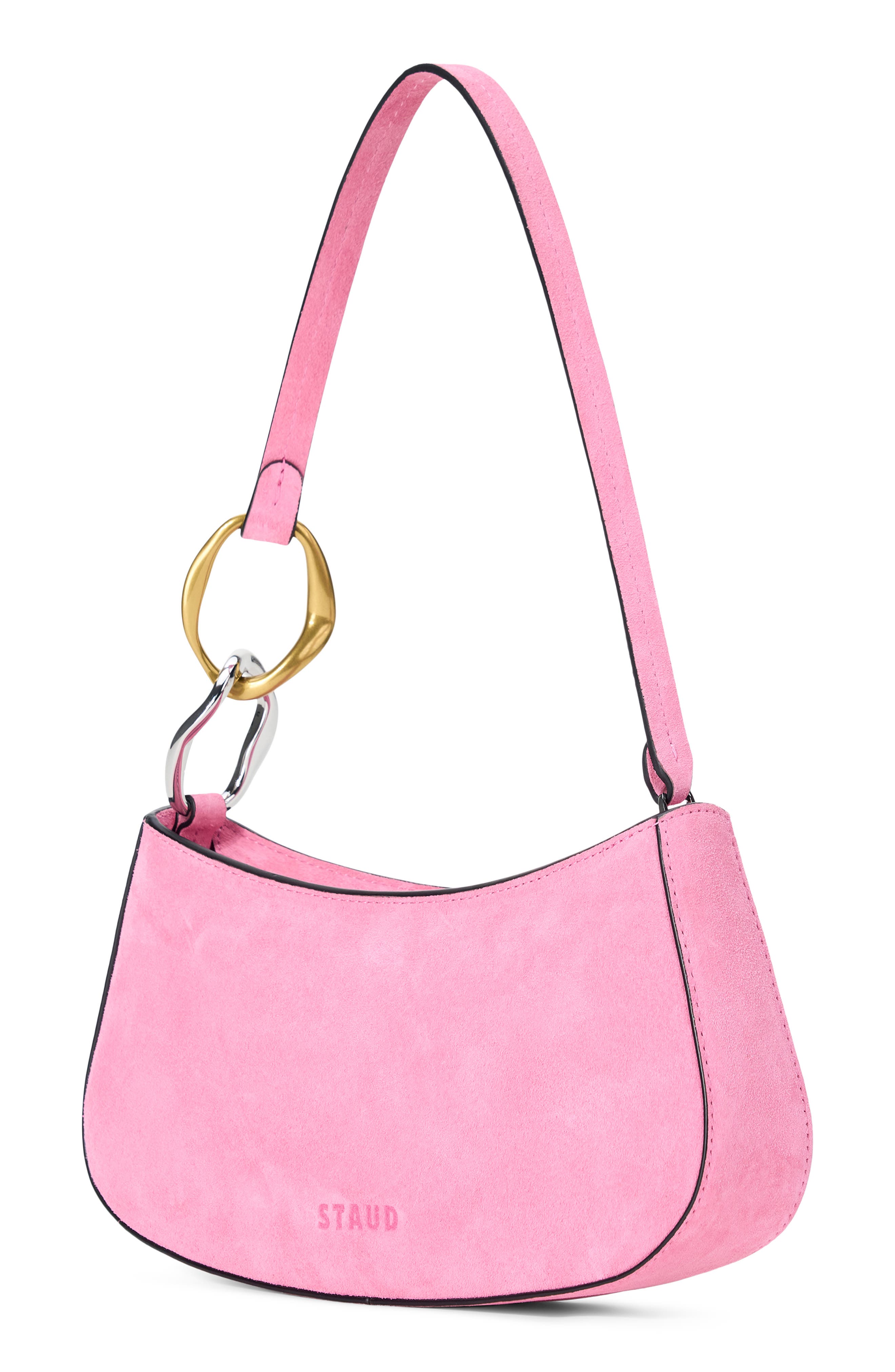 Ollie Suede Shoulder Bag, Alternate, color, ORCHID