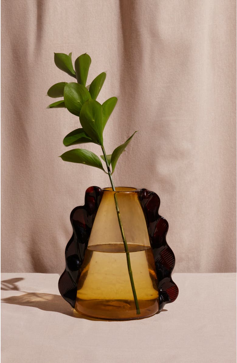 Meso Goods Betta Vase, Alternate, color, Brown