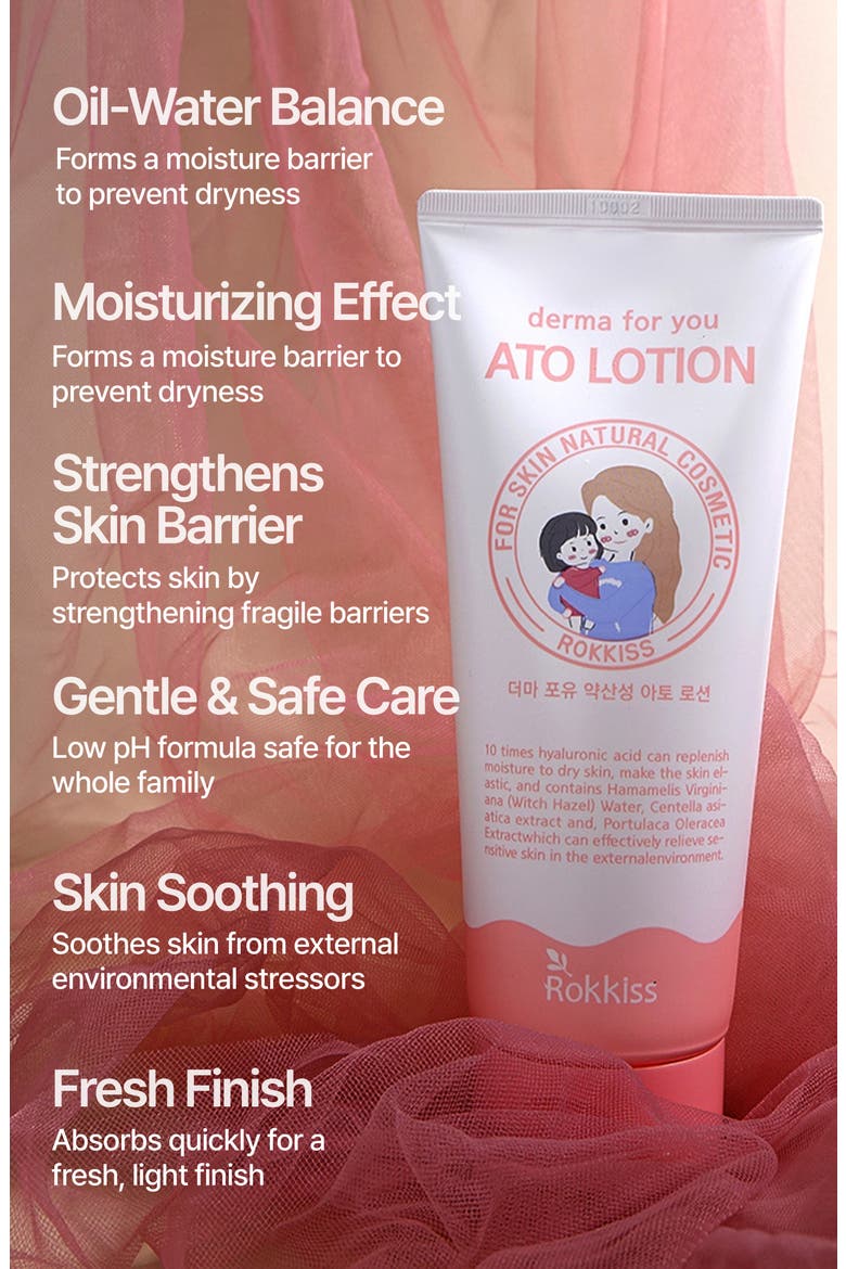 Derma For You Ato Lotion, Alternate, color, NO COLOR