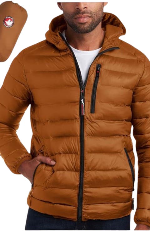 Men
s Packable Puffer Bubble Coat