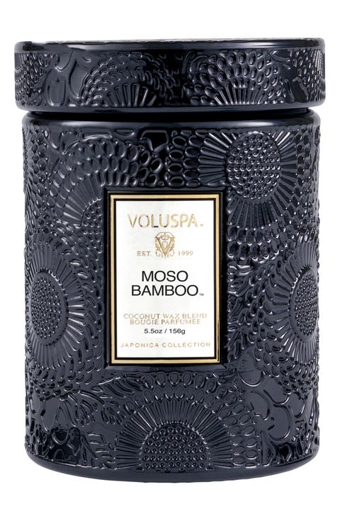 Moso Bamboo Small Jar Candle
