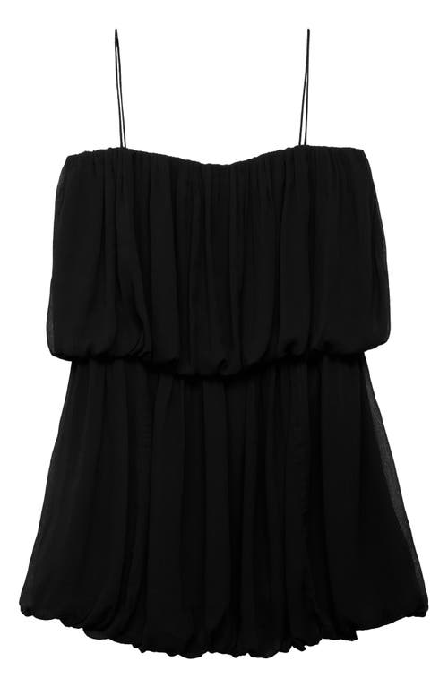 Shop Mango Blouson Minidress