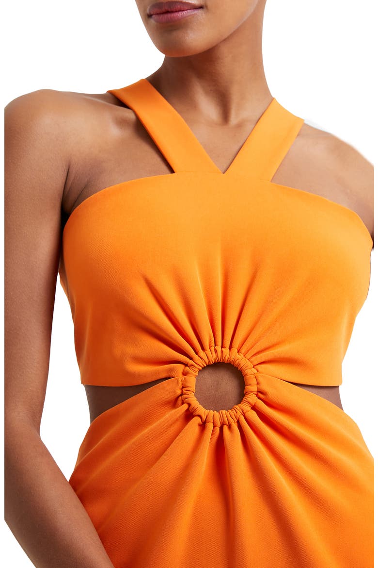 Echo O-Ring Cutout Sheath Dress, Alternate, color, MANDARIN ORANGE