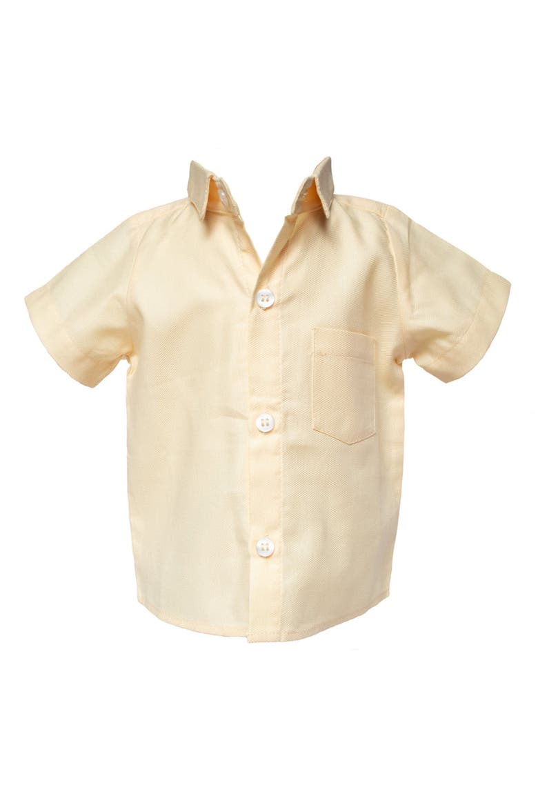 Pointed Collar Shirt, Main, color, Yellow