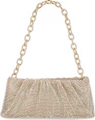 Jessica McClintock Nixie Crystal Mesh Clutch
