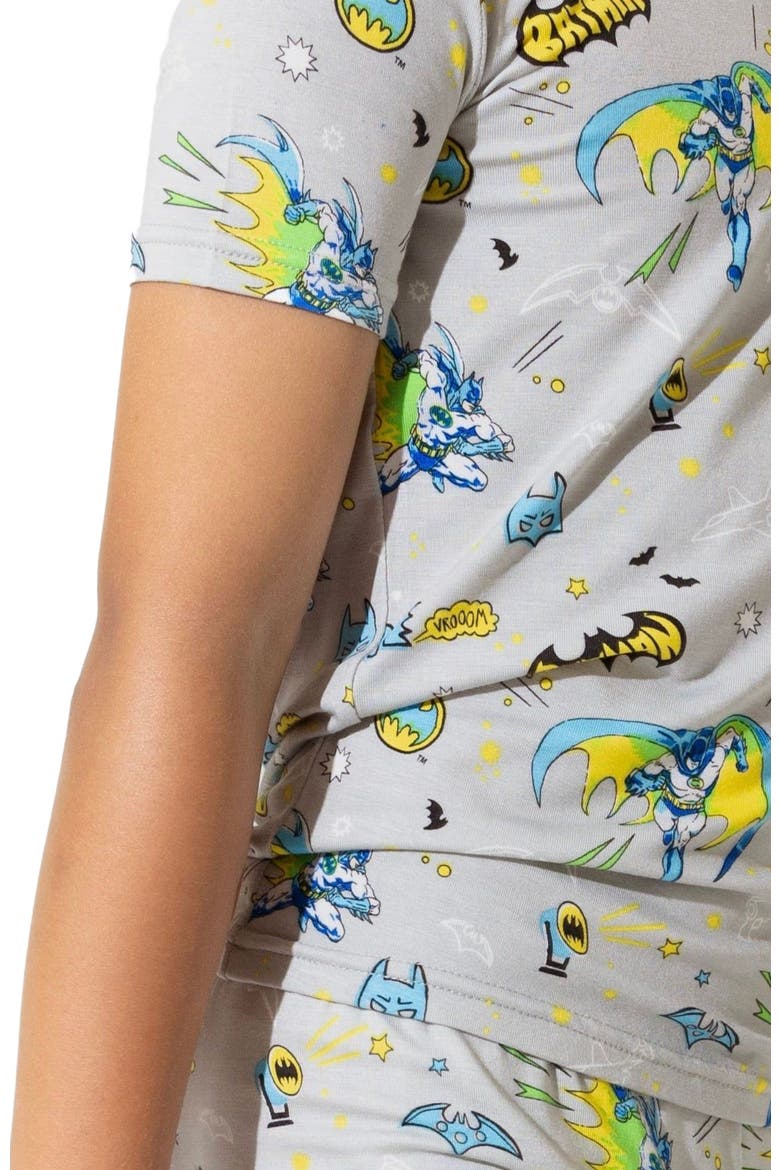 Batman Kids 2-Piece Short Sleeve & Shorts Pajama Set, Alternate, color, Batman