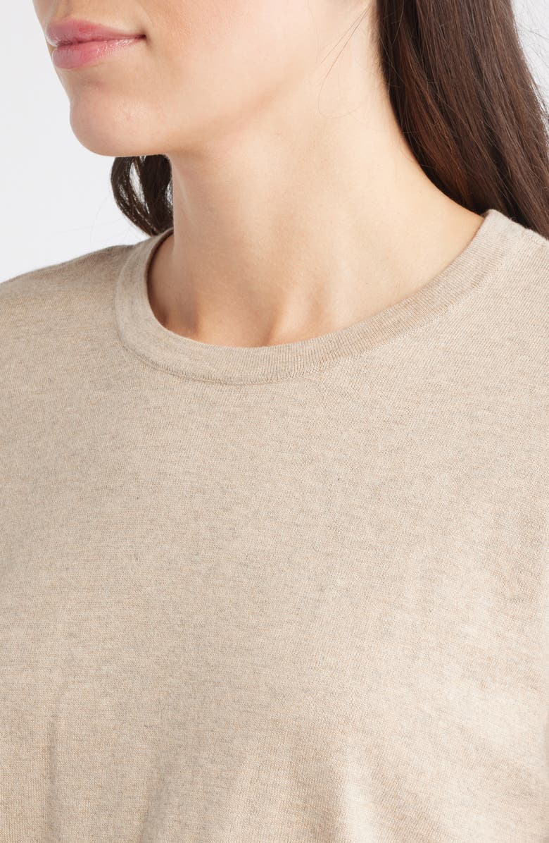 Rails Cotton & Cashmere Top, Alternate, color, Heather Oat