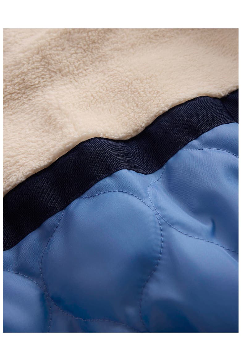Kids' Fun Baffled Coat, Alternate, color, METALLIC