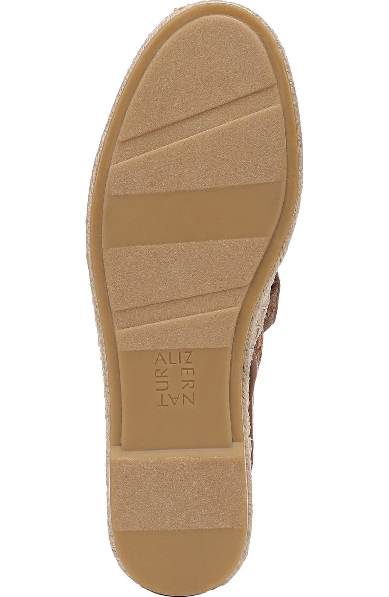Naturalizer Jolie Slingback Espadrille Flat, Alternate, color, Walnut Wake