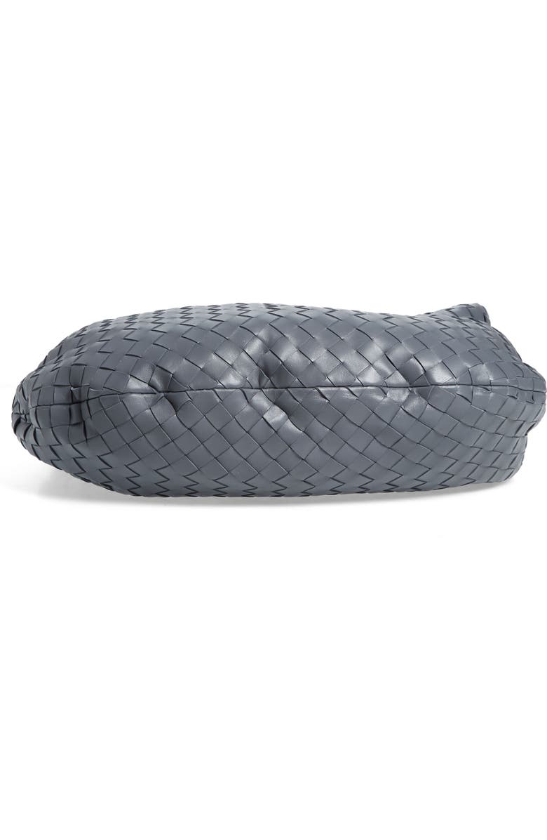 Bottega Veneta Jodie Leather Hobo Bag, Alternate, color, Thunder-Gold