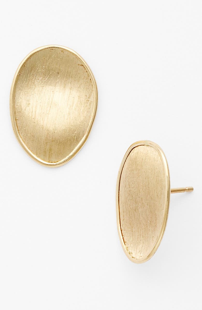 Marco Bicego 'Lunaria' Large Stud Earrings, Main, color, 18K Yellow Gold