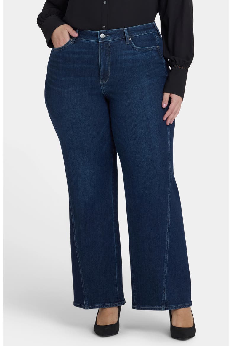 Marilyn High Waist Ankle Straight Leg Jeans, Main, color, INK SKYLINE