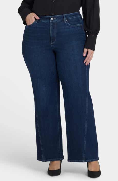 NYDJ Marilyn High Waist Ankle Straight Leg Jeans