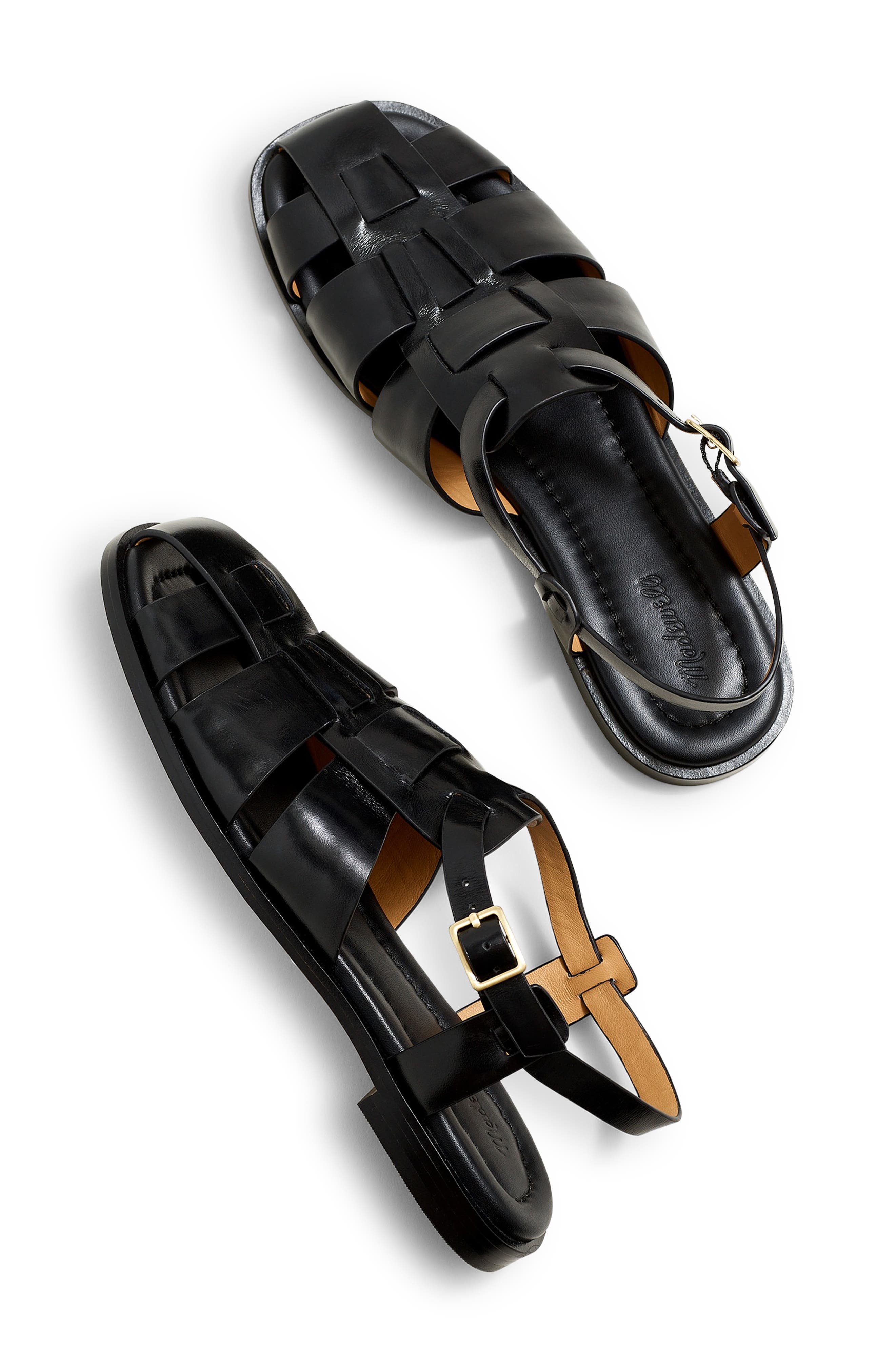 Madewell Adonia Fisherman Sandal, Alternate, color, 