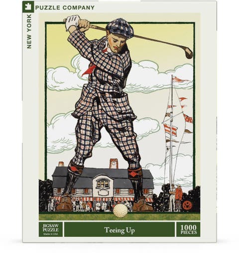 Teeing up 1000 Piece Puzzle