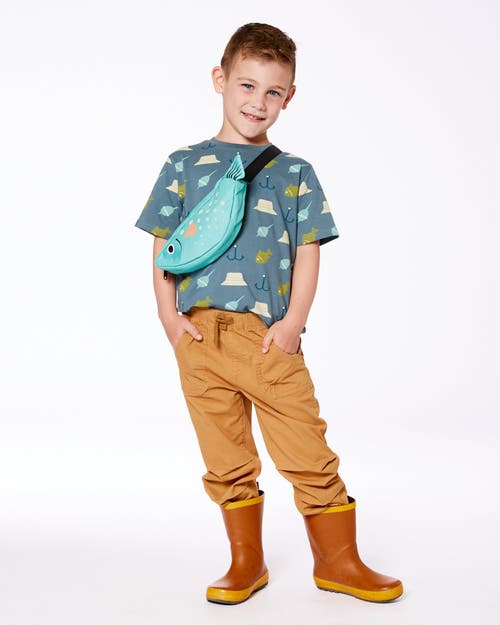 DEUX PAR DEUX DEUX PAR DEUX BOY'S STRETCH TWILL JOGGER PANT TAN