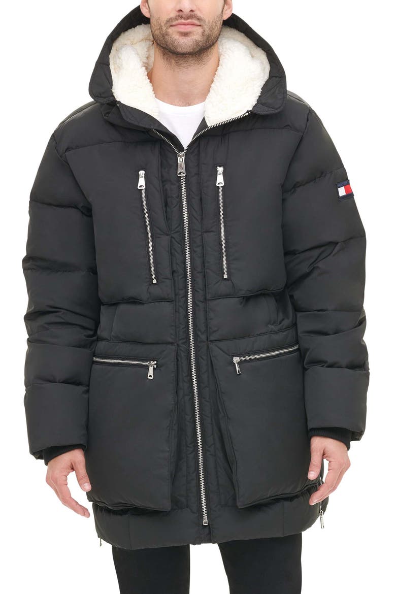 Arctic Cold Insulated Parka, Main, color, BLACK