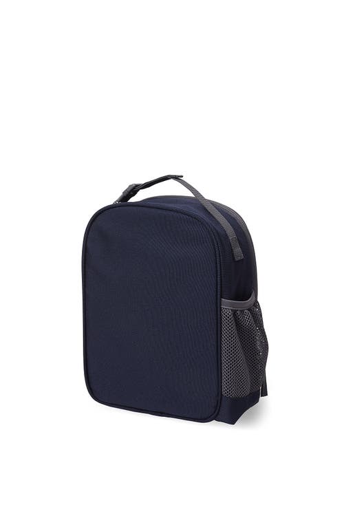 Lands' End Kids Insulated Soft Sided Lunch Box In Blue