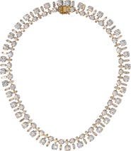Nadri Stellar Bold Cubic Zirconia Collar Necklace